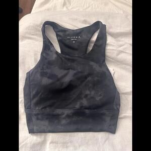 Refuge athletic Light blue  cropped tank top / bra , Size Medium, Miami Beach